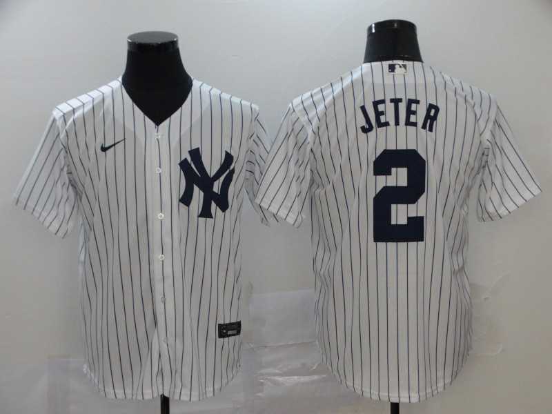 Yankees 2 Derek Jeter White 2020 Nike Cool Base Jersey,We sell and wholesale Yankees 2 Derek Jeter White 2020 Nike Cool Base Jersey on line form chian!